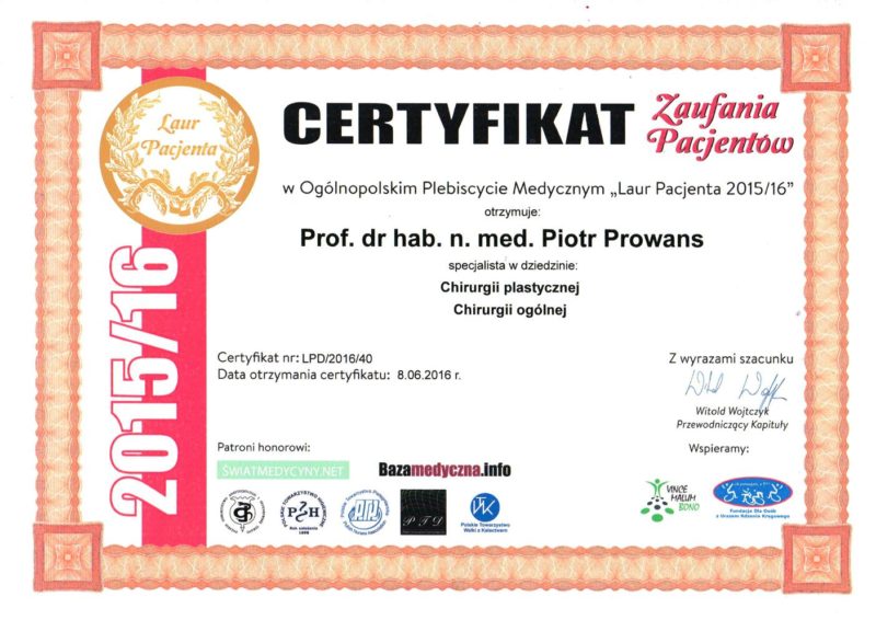 Sonomed Piotr Prowans Laur Pacjenta