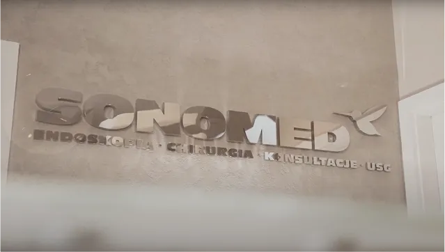 Sonomed medical equipment and branding
