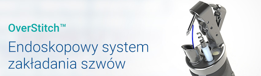 OverStitch™ endoskopowy system zakładania szwów