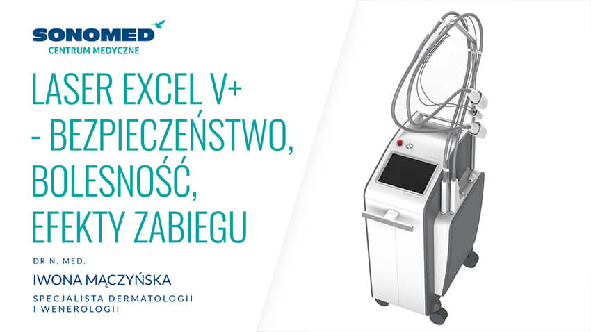 Wideo Sonomed - Laser Excel V+ - bezpieczeństwo, bolesność, efekty zabiegu